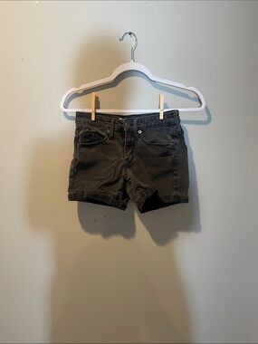 Women’s Black Denim Jean Shorts